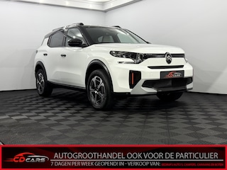Citroën C3 Aircross 1.2 Hybrid 136 PK Max Camera, Half leder, Apple carplay, Cruise control, Rijstrook correctie, Lichtmetalen velgen, 2 jaar garantie