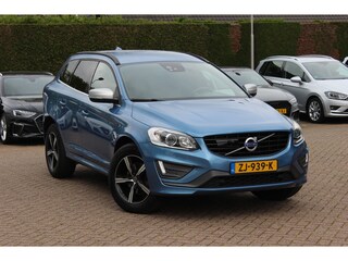 Volvo XC60 2.0 D3 FWD Polar+ R-design / 131.279 km! / Trekhaak / Leder&Alcantara / Standkachel / 18'' / Navigatie / Bliss / Stoelverwarming / DAB / ACC