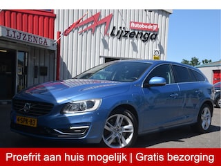 Volvo V60 2.4 D6 AWD Plug-In Hybrid Summum Navi | Leer | Clima | Cruise | PDC | Xenon | Stoelverwarming
