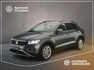 Volkswagen T-Roc Life 1.0 TSI 110pk Adaptive cruise control, Achteruitrijcamera, LED koplampen, App connect, Parkeersensoren, Bluetooth, Airco, DAB, Radio