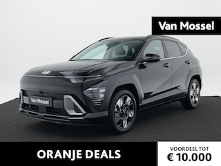 Hyundai Kona 1.6 GDI HEV Premium | Lederen bekleding | Stoelverkoeling | Stoelverwarming | Stuurverwarming | Adaptieve Cruise Control | 360 Camera |