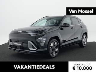 Hyundai Kona 1.6 GDI HEV Premium | Lederen bekleding | Stoelverkoeling | Stoelverwarming | Stuurverwarming | Adaptieve Cruise Control | 360 Camera |
