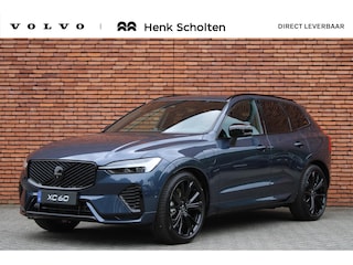Volvo XC60 T6 Plug-in hybrid AWD Plus Black Edition | Actieve Luchtvering | 21'' Black ed. velgen | Head-Up display | Stuurwiel verwarmbaar | Stoelen voor/achter verwarmbaar | Panoramisch dak met schuif-/kantel functie | 360 graden camera |