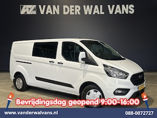 Ford Transit Custom 2.0 TDCI L2H1 Dubbele Cabine Inrichting Euro6 Airco | 6-Zits | Camera | LED | Apple Carplay | 2750kg Trekhaak Android Auto, Cruisecontrol, Verwarmde voorruit, Parkeersensoren
