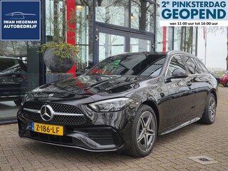 Mercedes-Benz C-klasse Estate 300 e AMG Line | Wegkl. Trekhaak | Stoelverwarming | PDC Voor+Achter+Camera | Dodehoekdetectie | ECC | Navigatie |