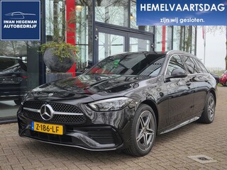Mercedes-Benz C-klasse Estate 300 e AMG Line | Wegkl. Trekhaak | Stoelverwarming | PDC Voor+Achter+Camera | Dodehoekdetectie | ECC | Navigatie |