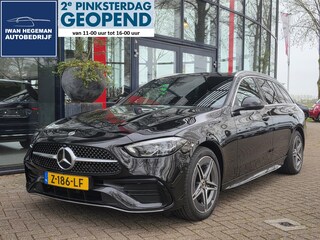 Mercedes-Benz C-klasse Estate 300 e AMG Line | Wegkl. Trekhaak | Stoelverwarming | PDC Voor+Achter+Camera | Dodehoekdetectie | ECC | Navigatie |