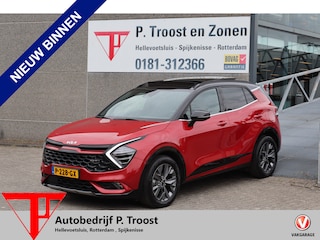 Kia Sportage 1.6 T-GDi Hybrid GT-PlusLine Dealeronderhouden! Orig. NL/Panoramadak/360 Camera/Trekhaak/Best. stoel met geheugen/Adaptive cruise control/Stoel en stuurverwarming/Stoelventilatie/Trekhaak/Sfeerverlichting/Apple carplay