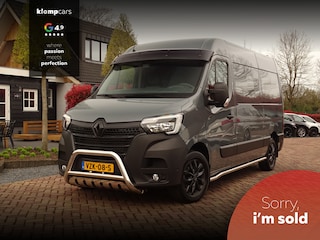Renault Master T35 2.3 dCi 180 L2H2 Vissinga Ed. | Leer | Subwoofer | Camera | LED-Beacon's | All Black