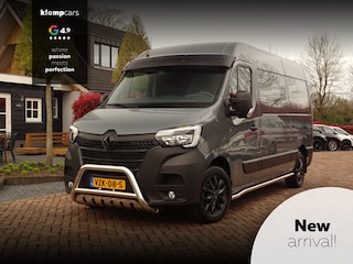 Renault Master T35 2.3 dCi 180 L2H2 Vissinga Ed. | Leer | Subwoofer | Camera | LED-Beacon's | All Black