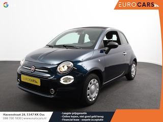 Fiat 500 1.0 Hybrid Vita Cabrio Airco LED Parkeersensoren achter Cruise control Radio Apple Carplay/ Android Auto