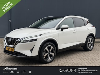 Nissan Qashqai 1.3 MHEV N-Connecta / Trekhaak (1400 KG Trekgewicht) / All Season Banden / Dode Hoek Detectie / Apple Carplay / Android Auto / Panoramadak / 360 Graden Camera / Cruise Control Adaptief