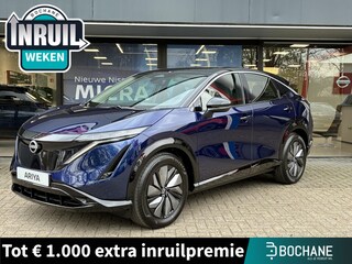 Nissan Ariya Limited Edition 91 kWh NIEUW UIT VOORRAAD LEVERBAAR | Parkeersensoren voor- en achter |  Adaptieve Cruise Control | Navigatiesysteem | Warmtepomp | Apple CarPlay & Android Auto | Achteruitrijcamera | Fabrieksgarantie