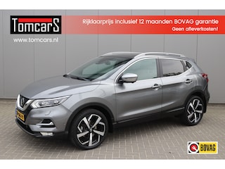 Nissan Qashqai 1.2DIG-T 116PK Automaat Tekna+ Navigatie/Camera/Panoramadak/Trekhaak/Memory-stoel