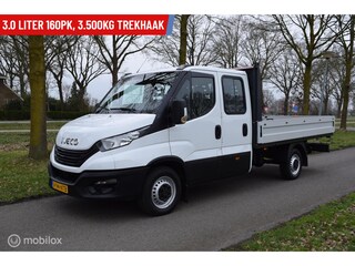 Iveco Daily 35S16D 3.0 160PK EURO-6 | Open Laadbak | 7-persoons Pick-UP | Dubbele Cabine