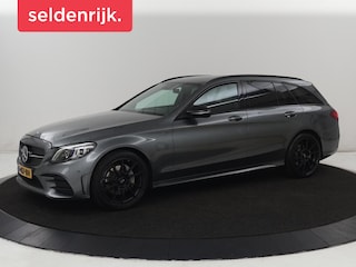 Mercedes-Benz C-klasse 160 AMG | Stoelverwarming | Carplay | Leder/Alcantara | Camera | Digital Cockpit | Navigatie | 19'' | Full LED | Park Assist | Climate control