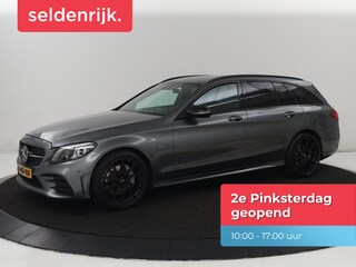 Mercedes-Benz C-klasse 160 AMG | Stoelverwarming | Carplay | Leder/Alcantara | Camera | Digital Cockpit | Navigatie | 19'' | Full LED | Park Assist | Climate control