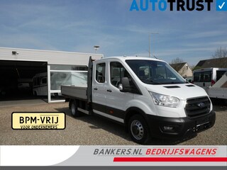 Ford Transit 2.0 TDCI 170PK, L3, Pickup, Dubbel cabine, Airco, Dubbel lucht, Trekhaak 3.500 KG, Laadbak L*B*H = 315*210*40