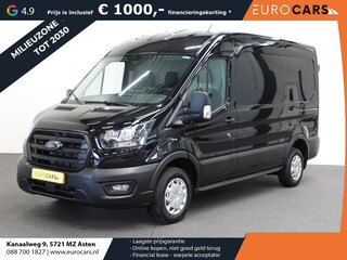 Ford Transit 130pk L2H2 Automaat Navigatie Trekhaak 360° Camera Airco Cruise DAB+
