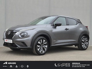 Nissan Juke 1.6 Hybrid N-Connecta / Fabrieksgarantie tot 05-2028<100.000 / Navigatie via Apple Carplay of Android Auto / Achteruitrijcamera / Cruise control / Parkeersensoren  achter / Elektrische ramen voor en achter / Climate control /