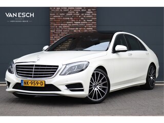 Mercedes-Benz S-klasse 500 4MATIC Lang AMG Line | Luchtvering | Entertainment Achter | Panoramadak | Zonweringspakket | Exclusiefpakket | Stoelventilatie V+A | Soft-Close | Keyless Go | Parfumering |
