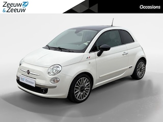 Fiat 500 0.9 TwinAir Turbo Cult | panorama dak | Leder |