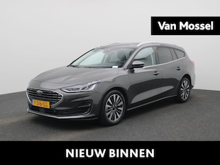Ford Focus Wagon 1.0 EcoBoost Hybrid Titanium X | APPLE CARPLAY | ANDROID AUTO | ACHTERUITRIJCAMERA | CRUISE CONTROL | DIGITAL COCKPIT | CLIMATE CONTROL | RIJSTROOKHULP | PARKEERSENSOREN | AIRCO | LED VERLICHTING |