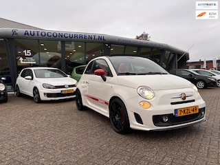 Fiat 500 1.4-16V Abarth, Cabrio, Automaat, Leder, Carplay, Inruil mogelijk.
