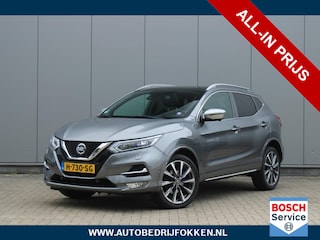 Nissan Qashqai 1.3 DIG-T Tekna + | Panorama dak | leer | AUTOMAAT | Achteruitrijcamera | Lichtmetalen-Velgen | Navigatie | Stoelverwarming
