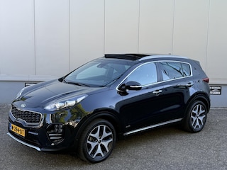 Kia Sportage 1.6 T-GDI 4WD GT-Line PlusLine 177 PK Automaat Leder Panodak Trekhaak JBL Dodehoek Rijstrook 19 Inch