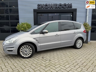 Ford S-MAX 1.6 EcoBoost Titanium 7-Zitter|Leder|PANO|Trekhaak|Cruise|Dodehoekdetectie|NAVI