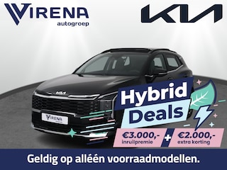 Kia Sportage 1.6 T-GDi Hybrid DynamicPlusLine Stoel/Stuurverwarming - Schuif/kantel dak - Adaptieve Cruisecontrol - AppleCarplay - Android Auto - 7 Jaar of 150.000 Fabrieksgarantie