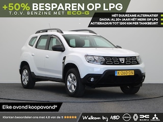 Dacia Duster TCe 100pk Bi-Fuel Comfort | LPG G3 | Zeer voordelig tanken | ABD Dealer onderhouden | Trekhaak | Navigatie | Cruise control | Lichtmetalen velgen | Airco |