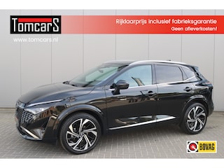 Nissan Qashqai 1.3DIG-T MHEV 158PK Automaat Tekna Plus Navigatie/Panoramadak/360camera/Memory-stoel/Winter-pack