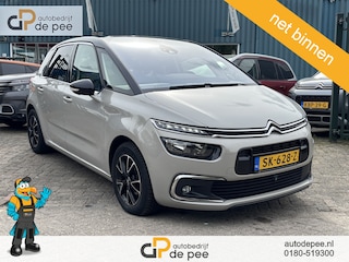 Citroën C4 Picasso 1.2 PureTech Shine GARANTIE/AUTOMAAT/CARPLAY/LEDER/360GR.CAMERA'S/TREKHAAK rijklaarprijs!