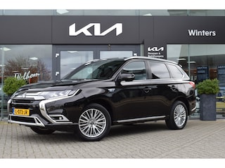 Mitsubishi Outlander 2.4 PHEV Pure+ Schuifdak | Trekhaak | Leder | Navigatie | Stuur + Stoelverwarming | Electrische achterklep