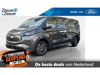 Ford Transit Custom 320 L2H1 Limited 65 kWh 218 pk | DEMO | Adaptive cruise control | Navigatie | Inklapbare trekhaak | Apple Car Play/Android Auto | 2-zits
