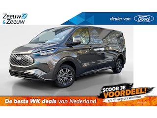 Ford Transit Custom 320 L2H1 Limited 65 kWh 218 pk | DEMO | Adaptive cruise control | Navigatie | Inklapbare trekhaak | Apple Car Play/Android Auto | 2-zits