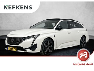 Peugeot 308 SW 1.6 225 pk Plug-in Hybrid GT | Leer | Schuif/Kanteldak | Accu 93% |  Carplay | Elektrische bestuurders stoel met  Geheugen Elektrische Achterklep | Stoel/Stuurverwarming