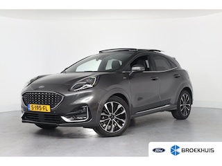 Ford Puma 1.0 EcoBoost Hybrid ST-Line Vignale | Open Dak | Leder | B&O | Winter Pack | Clima | Camera | Keyless | Cruise Adaptive | LED | Massage Stoel | DAB