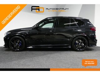 BMW X5 xDrive45e M Sport / Maxton Design Bodykit V.2 / Panoramadak / Achterasbesturing / BMW Laser Light / Elektr. verstelbare voorstoelen + memory / Stoelkoeling + -verwarming / Soft Close / Ambienteverlichting / HUD / Rondomzichtcamera / Apple Carplay - Android Auto / Achterbank verwarming / 22'' LMV / Achteruitrijcamera / Dodehoek detectie / Lederen bekleding