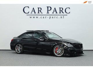 Mercedes-Benz C-klasse AMG 63 S 510+PK LED/SFEER/HUD/PANO/LEDER+S.VERWARMING+MEMORY/19" LMV/CAM/ACC/ECC/12 MDN GARANTIE!