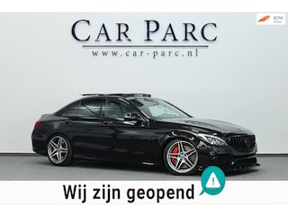 Mercedes-Benz C-klasse AMG 63 S 510+PK LED/SFEER/HUD/PANO/LEDER+S.VERWARMING+MEMORY/19" LMV/CAM/ACC/ECC/12 MDN GARANTIE!