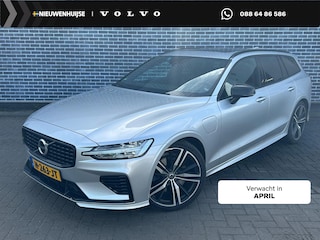 Volvo V60 2.0 T6 Twin Engine AWD R-Design | Plug-in Hybrid (PHEV) | Panoramadak | Head-Up Display | Harman Kardon Audio | Achteruitrijcamera | Stoelverwarming voor en achter | Navigatie | Keyless Entry | Lichtmetalen Velgen 19 inch