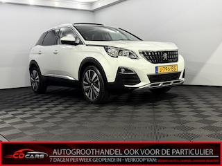 Peugeot 3008 1.2 PureTech Blue Lease Premium Avantage Panoramadak, Camera, Navi, Half leder, Elektrische achterklep, Virtual desk, Cruise control, Memory stoelen