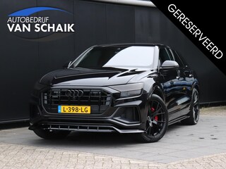 Audi Q8 60 TFSI e quattro Competition | S LINE | B&O | LEDER | CAMERA | TREKHAAK | HEAD-UP | 360° CAMERA | CRUISE | APPLE CARPLAY | STOELVERK. |