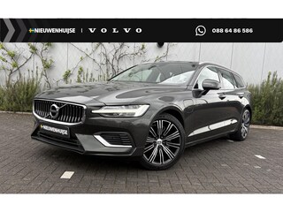 Volvo V60 2.0 T8 Twin Engine AWD Inscription | Plug-in Hybrid (PHEV) | Trekhaak | Panoramadak | Achteruitrijcamera | LED Koplampen Adaptief | Head-up Display | Elektrisch Verstelbare Voorstoelen | Navigatie | Elektrische Achterklep