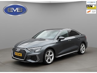 Audi A3 Limousine 30 TFSI S edition, 2 X S- LINE,matrix led, daytona grijs, 1 e eigenaar, 1/2 leder, 's, NL auto nap
