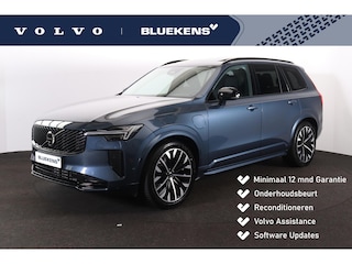 Volvo XC90 T8 Recharge AWD Plus Dark - Panorama/schuifdak - Luchtvering - IntelliSafe Assist & Surround - 360º Camera - Harman Kardon audio - Adaptieve LED koplampen - Verwarmde voorstoelen, stuur & achterbank - Parkeersensoren voor & achter - Elektr. bedienb. voorstoelen met geheugen - Draadloze tel. lader - Extra getint glas - 21' LMV