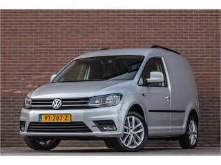 Volkswagen Caddy 2.0 TDI 150PK Highline, 1e eigenaar, Leder, Navigatie, Stoelverwarming, Trekhaak, Climate control, DAB+.